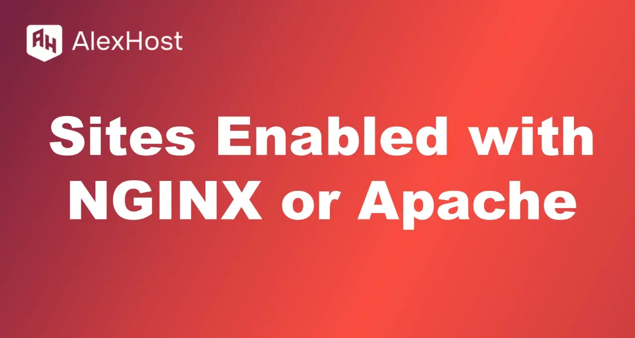 AlexHost: Websites enabled with NGINX or Apache.