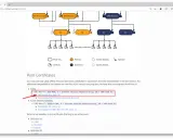 Diagramm zeigt die Vertrauenskette von Let's Encrypt mit DST Root CA X3 als einem der Wurzelzertifikate.