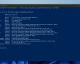 PowerShell-Fenster zeigt `Invoke-WebRequest` mit `Get-Member`, um die Eigenschaften des `HtmlWebResponseObject` zu untersuchen.