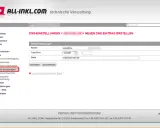 Konfiguration eines DNS-Eintrags für "onlyoffice" auf "meinedomain.de". Hier werden die DNS-Einstellungen für multiple Domains verwaltet.