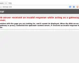 Fehler 502: Der Webserver hat eine ungültige Antwort erhalten, während er als Gateway oder Proxy fungierte. Nginx Proxy Manager meldet einen Bad Gateway Fehler.