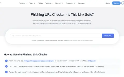 Phishing URL Checker: Prüfe, ob ein Link sicher ist. Gib eine URL ein, um sie auf Phishing zu überprüfen.